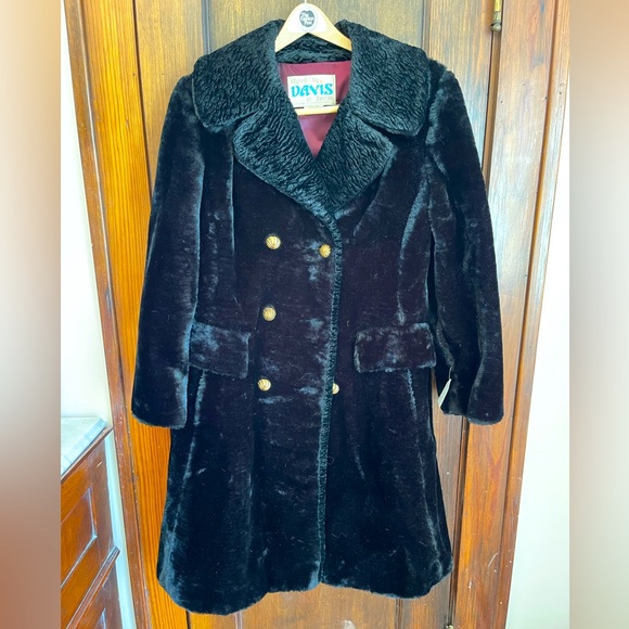 Vintage Faux Fur Coat - Picture 1 of 3